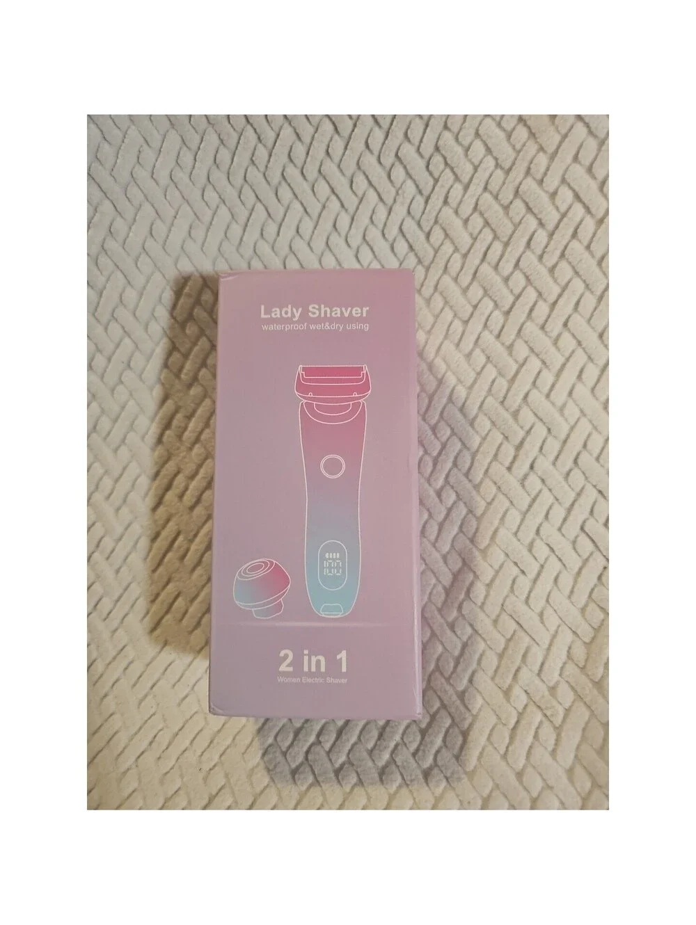 2 in 1 Dual Head Electric Lady Waterproof Shaver Razor For Women Private Parts